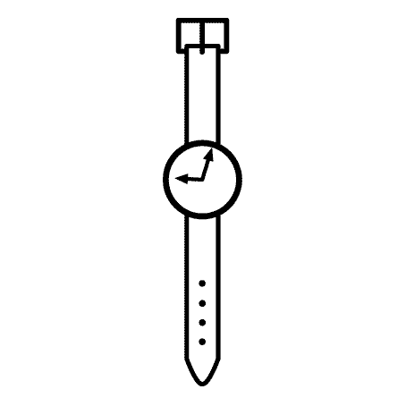Relógio de pulso para colorir, pintar, imprimir desenhos - Horas - ESPAÇO  EDUCAR DESENHOS PINTAR COLORIR IMPRIMIR